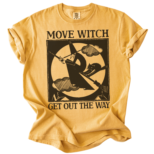 MOVE WITCH Get Out The Way Tee - The Rogue Petal Co. - T-Shirt