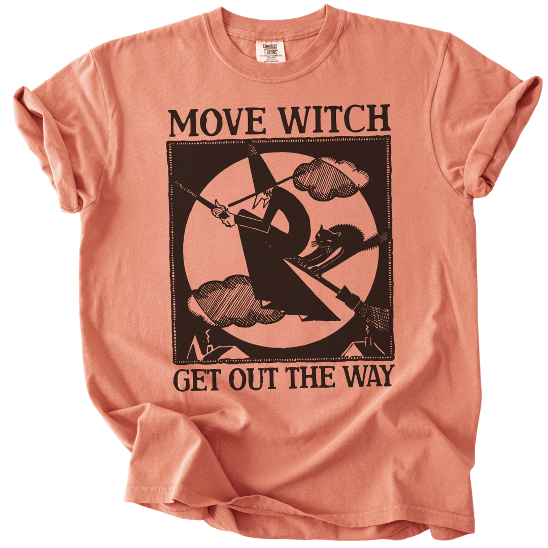 MOVE WITCH Get Out The Way Tee - The Rogue Petal Co. - T-Shirt