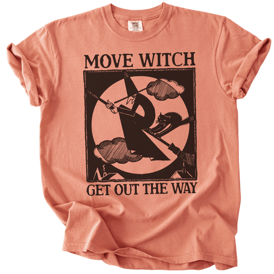 MOVE WITCH Get Out The Way Tee - The Rogue Petal Co. - T-Shirt