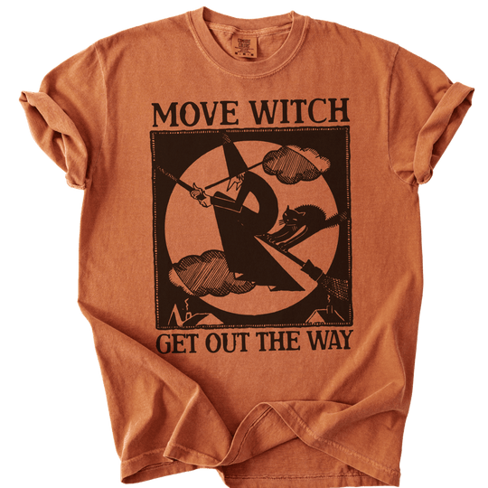 MOVE WITCH Get Out The Way Tee - The Rogue Petal Co. - T-Shirt