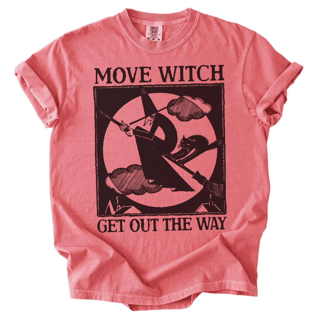 MOVE WITCH Get Out The Way Tee - The Rogue Petal Co. - T-Shirt