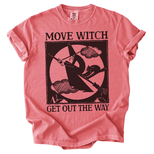 MOVE WITCH Get Out The Way Tee - The Rogue Petal Co. - T-Shirt