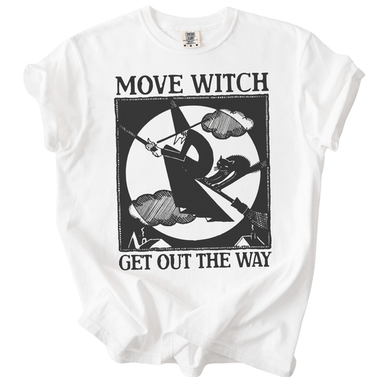 MOVE WITCH Get Out The Way Tee - The Rogue Petal Co. - T-Shirt