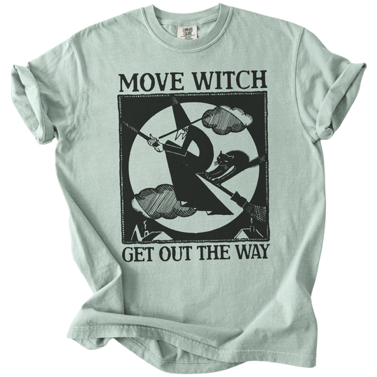 MOVE WITCH Get Out The Way Tee - The Rogue Petal Co. - T-Shirt