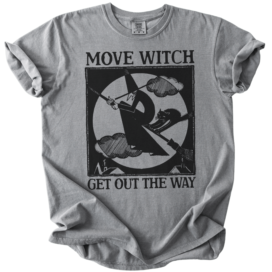 MOVE WITCH Get Out The Way Tee - The Rogue Petal Co. - T-Shirt