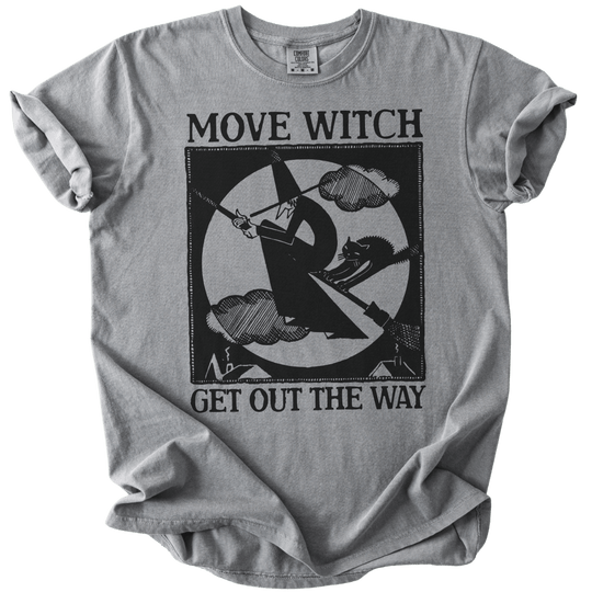 MOVE WITCH Get Out The Way Tee - The Rogue Petal Co. - T-Shirt