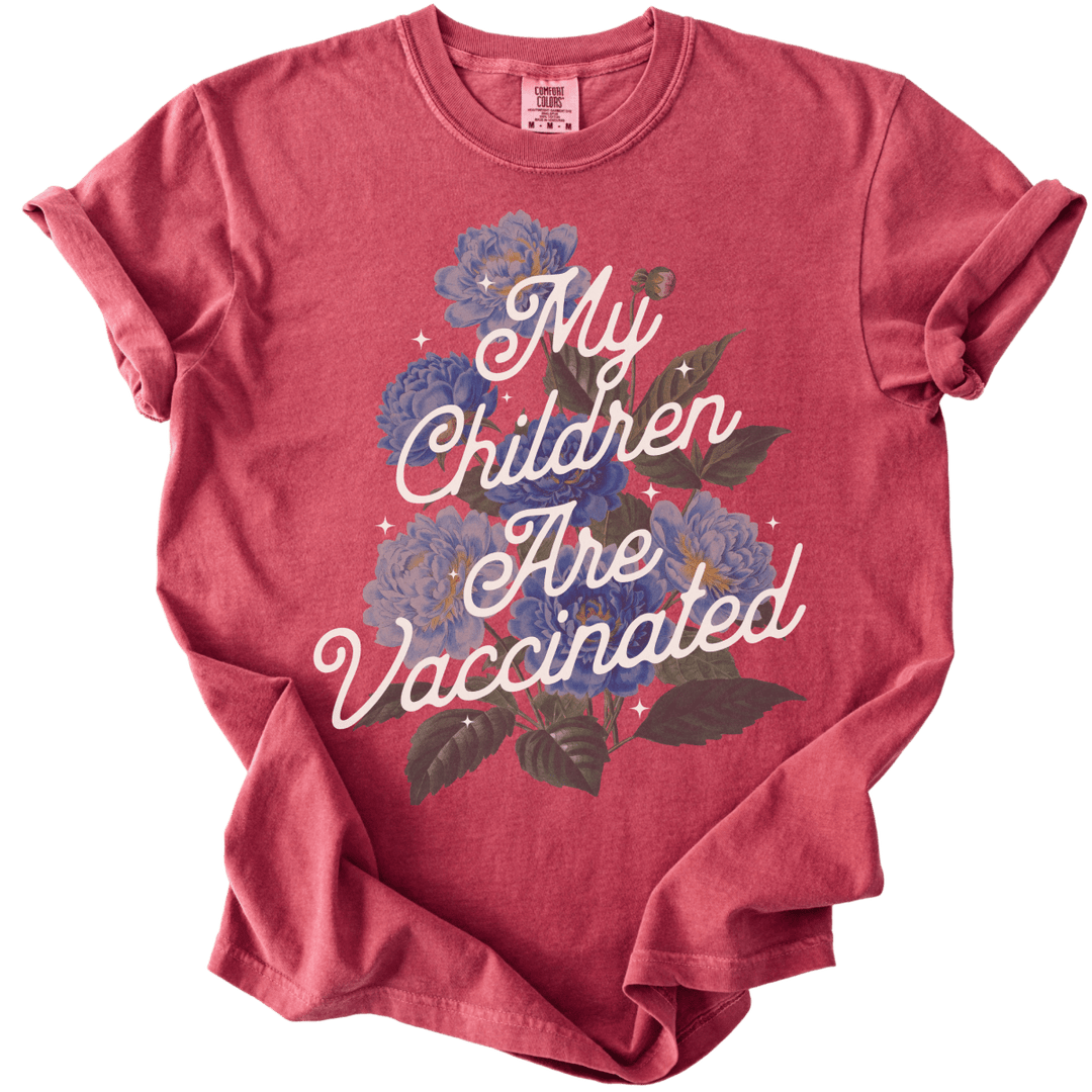 My Children Are Vaccinated Tee - The Rogue Petal Co. - T-Shirt
