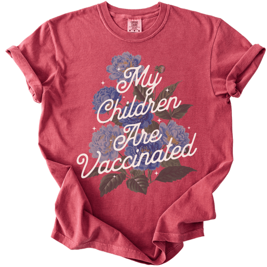 My Children Are Vaccinated Tee - The Rogue Petal Co. - T-Shirt