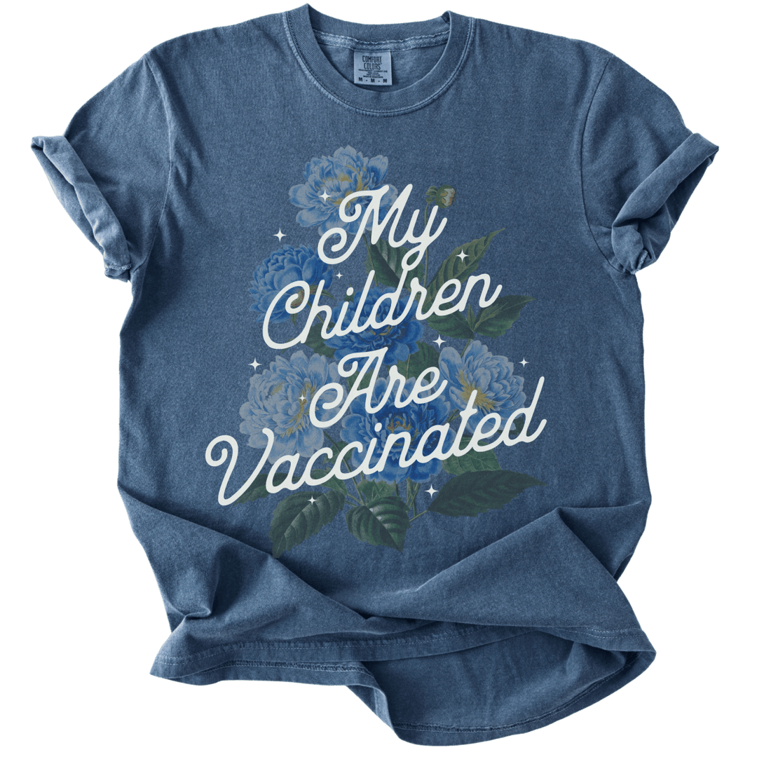 My Children Are Vaccinated Tee - The Rogue Petal Co. - T-Shirt
