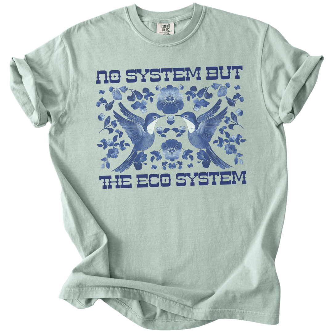 No System But The Ecosystem Birds Tee - The Rogue Petal Co. - T-Shirt
