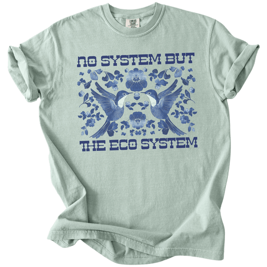 No System But The Ecosystem Birds Tee - The Rogue Petal Co. - T-Shirt