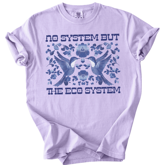 No System But The Ecosystem Birds Tee - The Rogue Petal Co. - T-Shirt