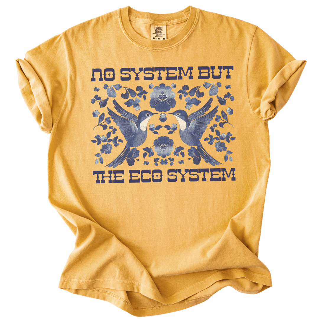 No System But The Ecosystem Birds Tee - The Rogue Petal Co. - T-Shirt