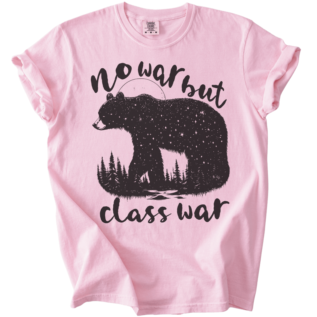 No War But Class War Celestial Bear Tee - The Rogue Petal Co. - T-Shirt