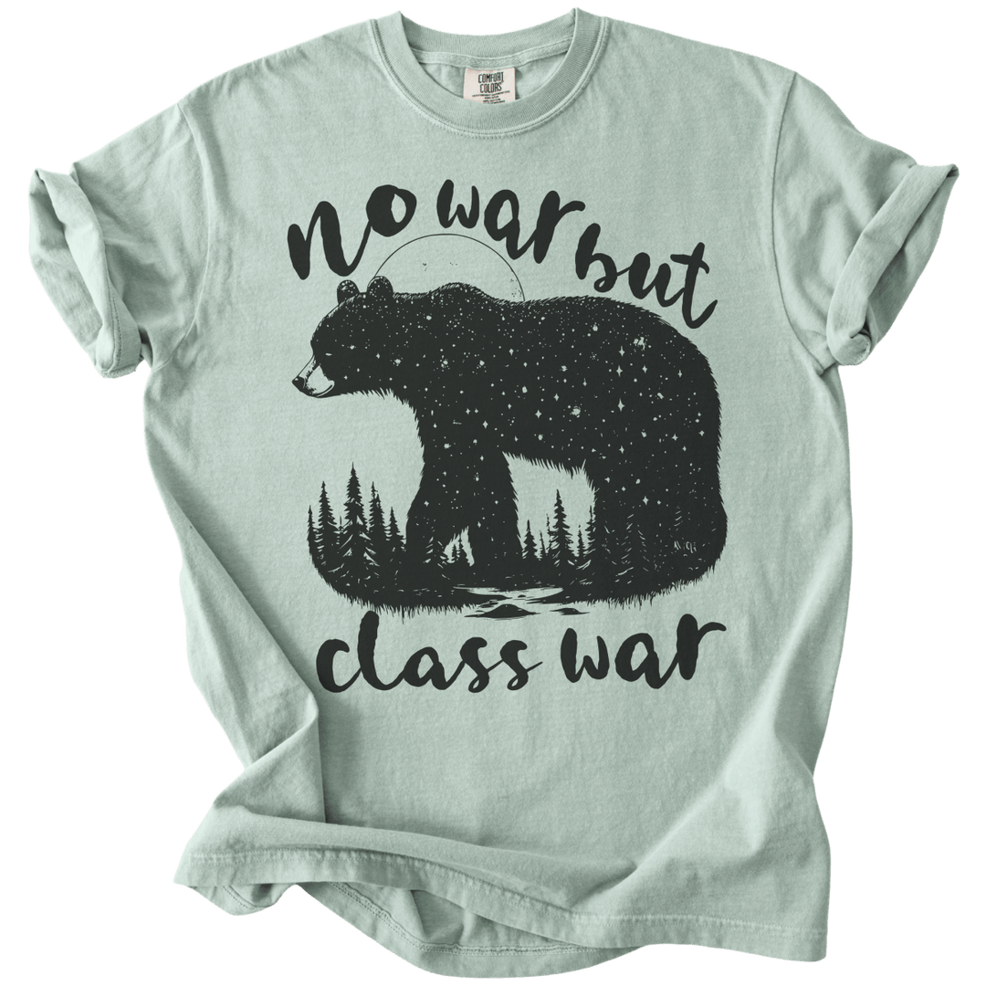 No War But Class War Celestial Bear Tee - The Rogue Petal Co. - T-Shirt