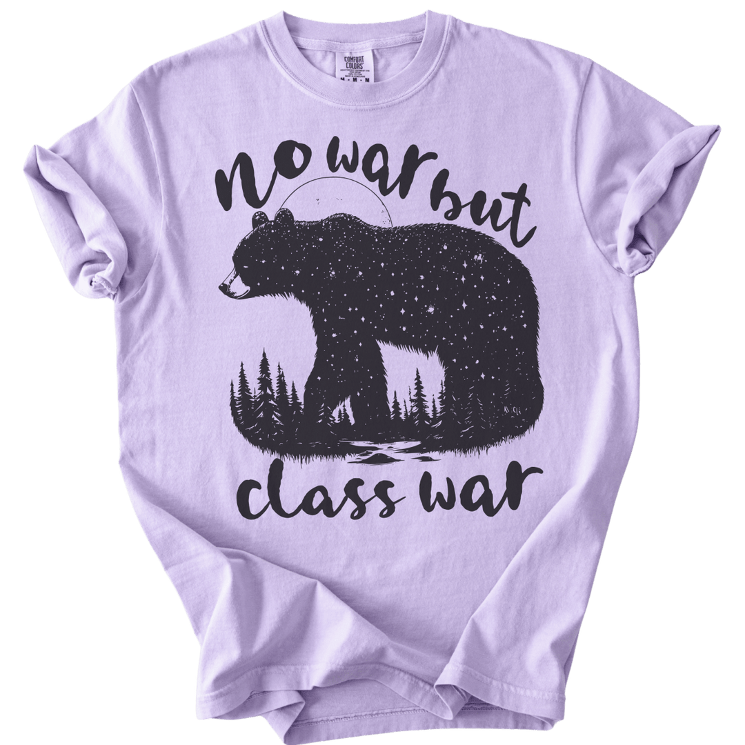 No War But Class War Celestial Bear Tee - The Rogue Petal Co. - T-Shirt
