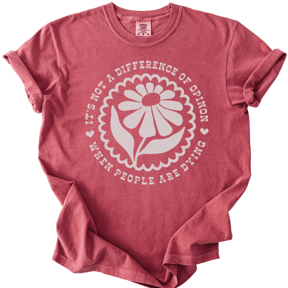 Not A Difference Of Opinion Tee - The Rogue Petal Co. - T-Shirt