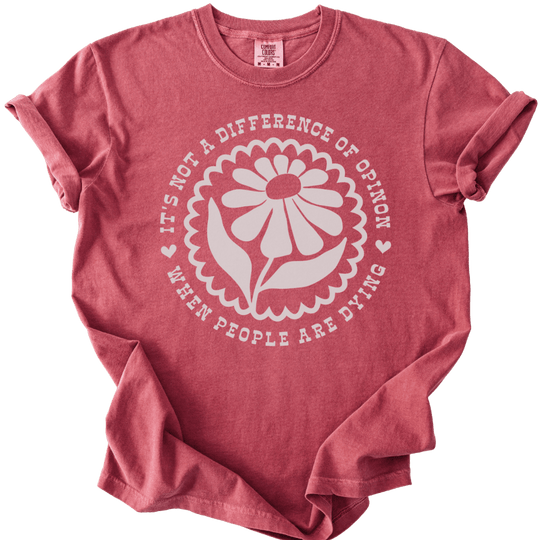 Not A Difference Of Opinion Tee - The Rogue Petal Co. - T-Shirt