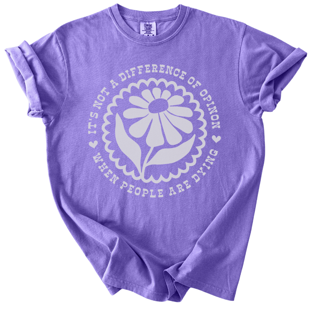 Not A Difference Of Opinion Tee - The Rogue Petal Co. - T-Shirt
