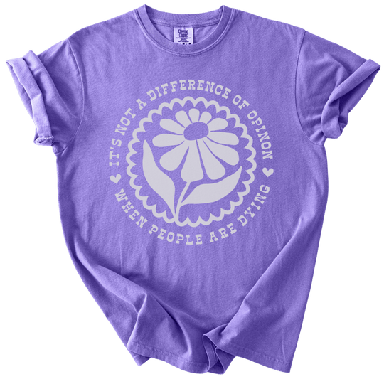 Not A Difference Of Opinion Tee - The Rogue Petal Co. - T-Shirt