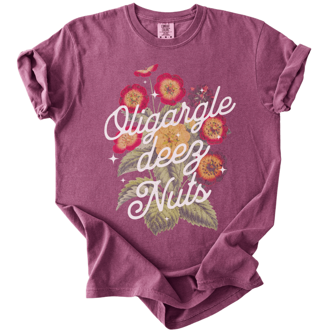 Oligargle Deez Nuts Tee - The Rogue Petal Co. - T-Shirt