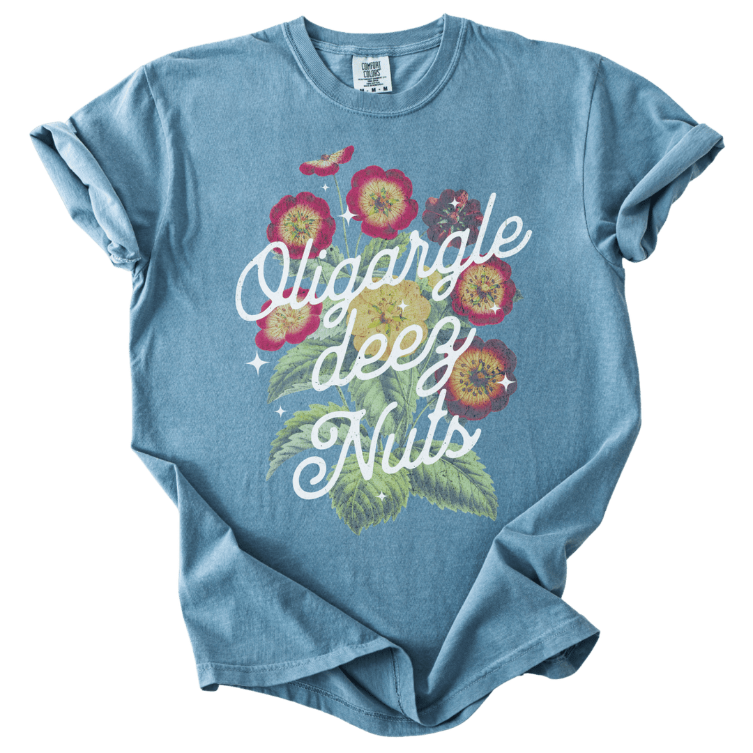 Oligargle Deez Nuts Tee - The Rogue Petal Co. - T-Shirt