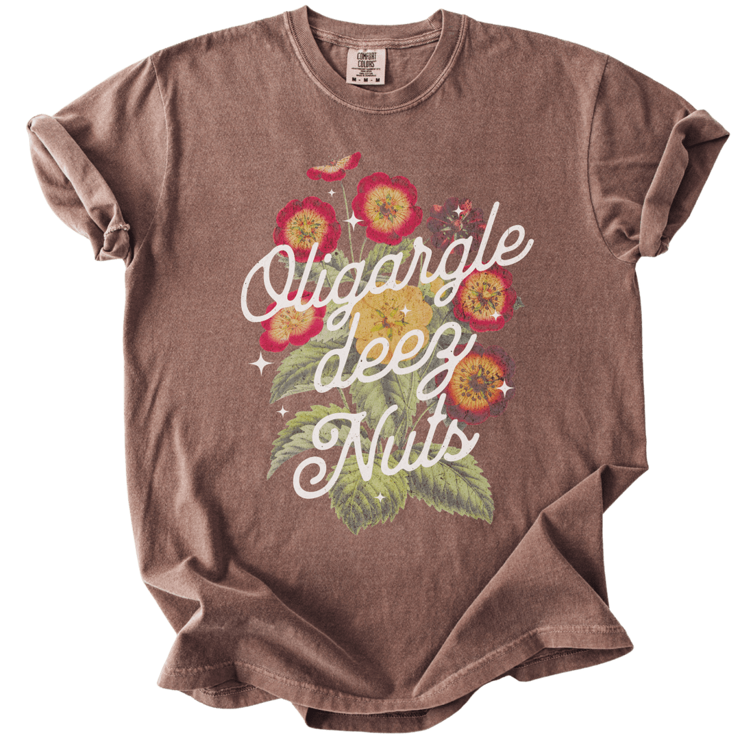 Oligargle Deez Nuts Tee - The Rogue Petal Co. - T-Shirt