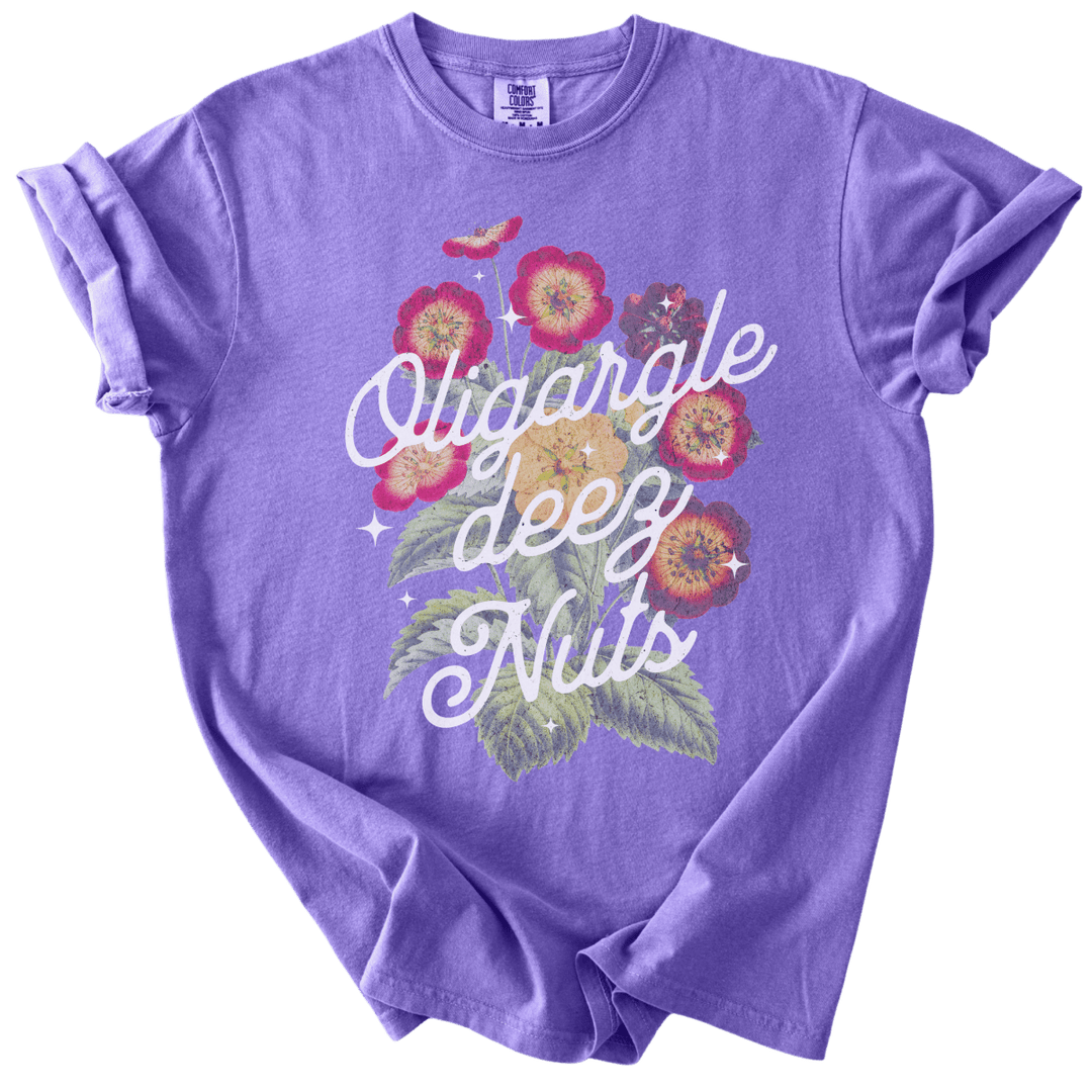 Oligargle Deez Nuts Tee - The Rogue Petal Co. - T-Shirt