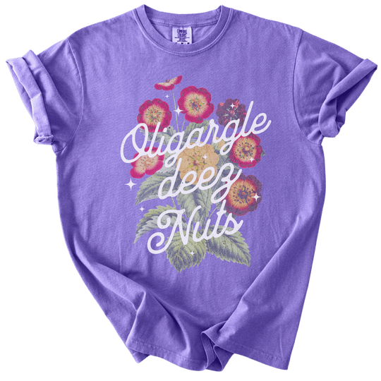 Oligargle Deez Nuts Tee - The Rogue Petal Co. - T-Shirt