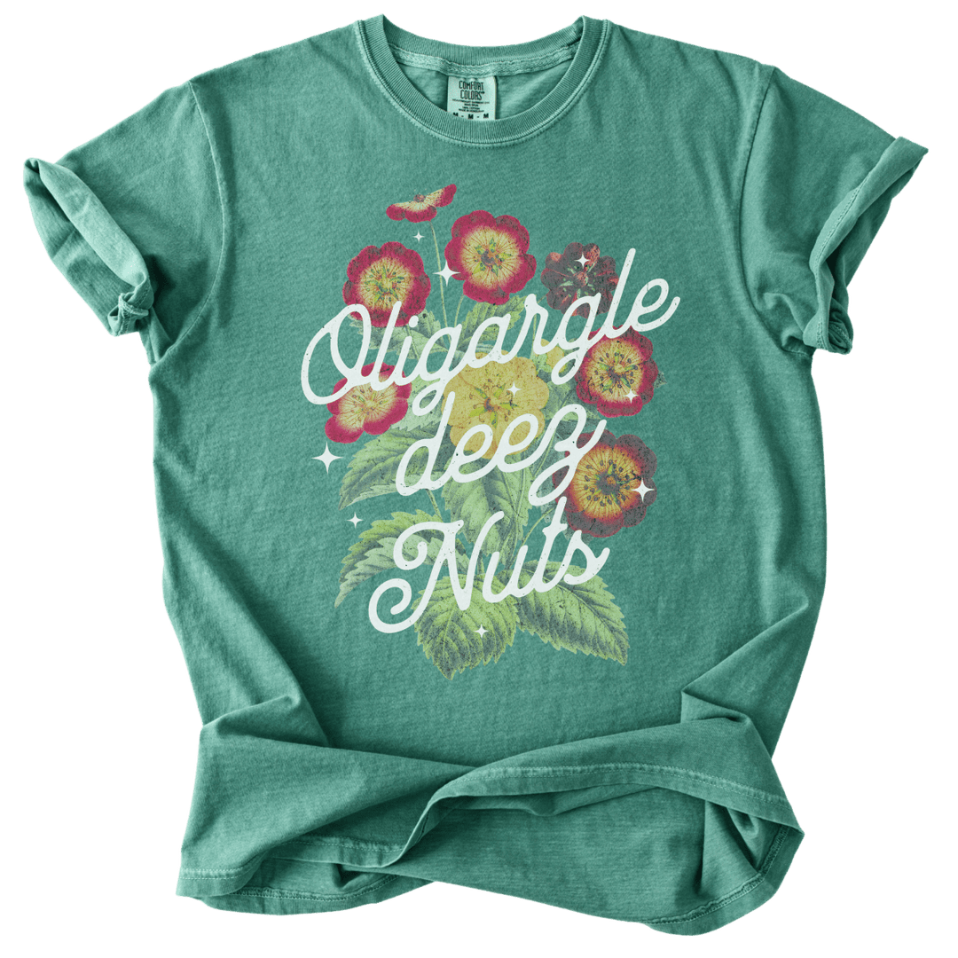 Oligargle Deez Nuts Tee - The Rogue Petal Co. - T-Shirt