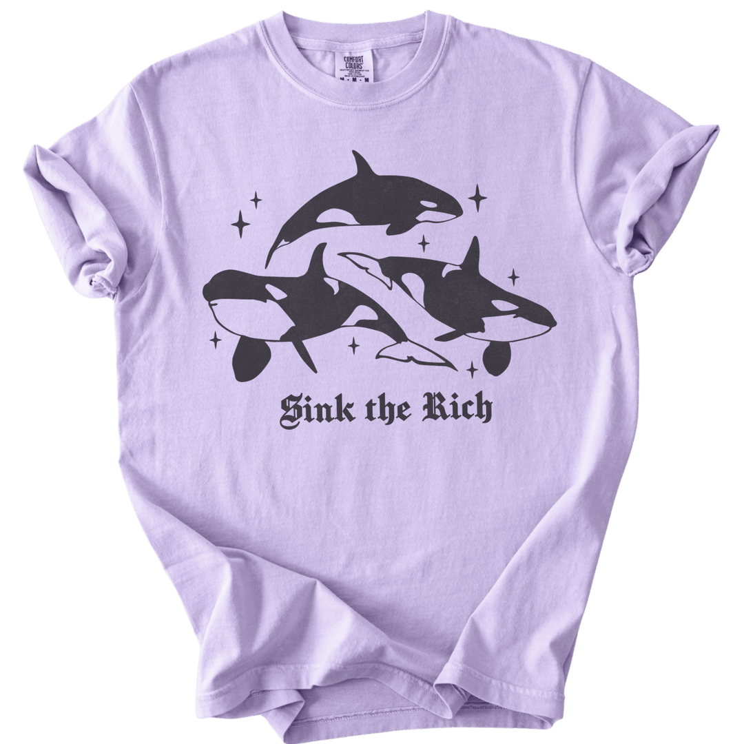Orca Sink The Rich Tee - The Rogue Petal Co. - T-Shirt