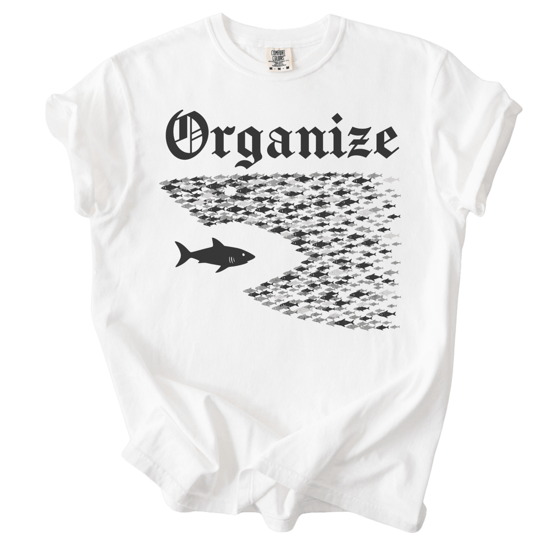 Organize Shark Tee - The Rogue Petal Co. - T-Shirt