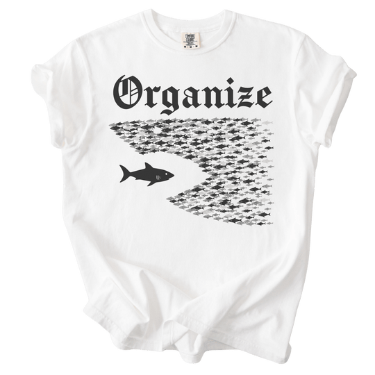 Organize Shark Tee - The Rogue Petal Co. - T-Shirt