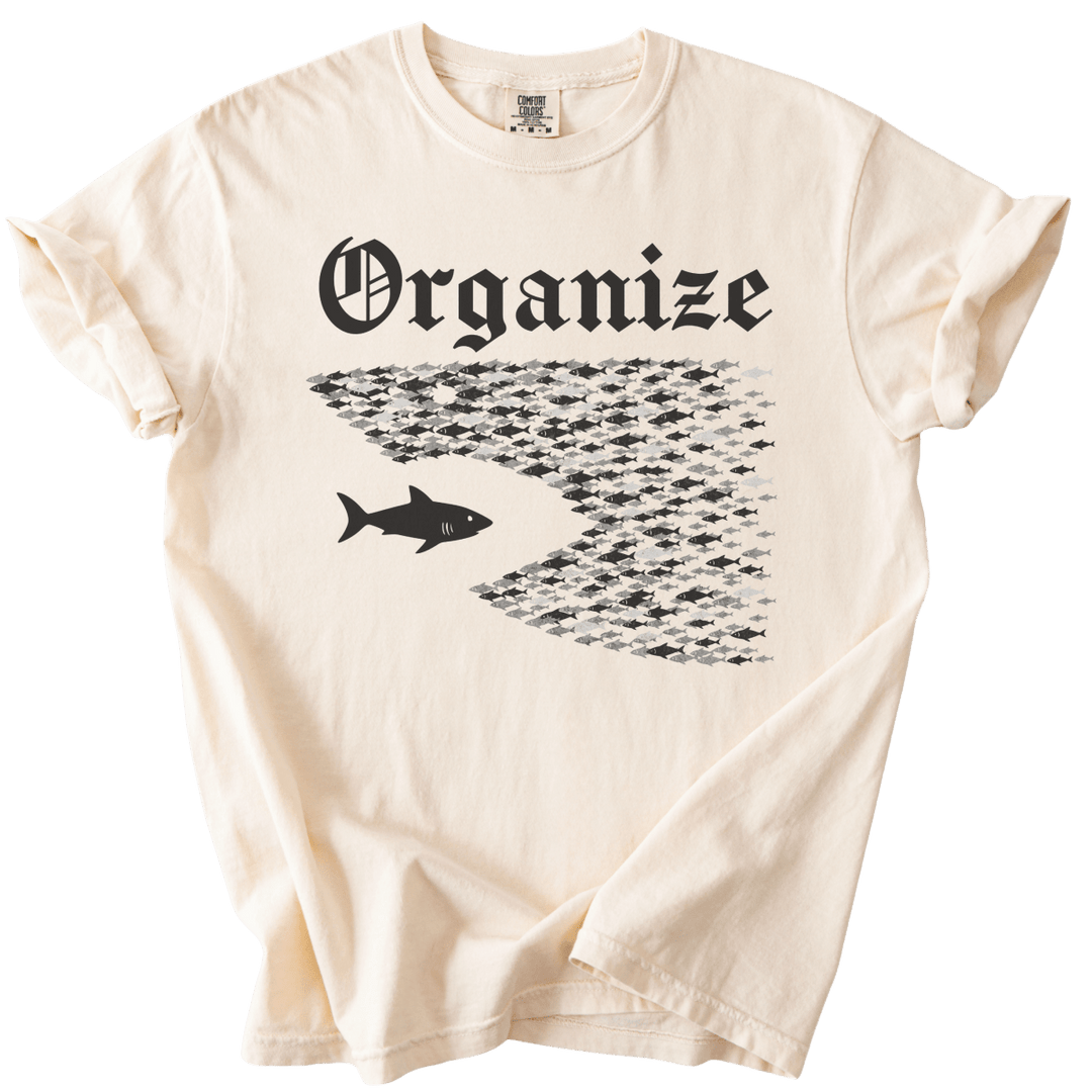 Organize Shark Tee - The Rogue Petal Co. - T-Shirt