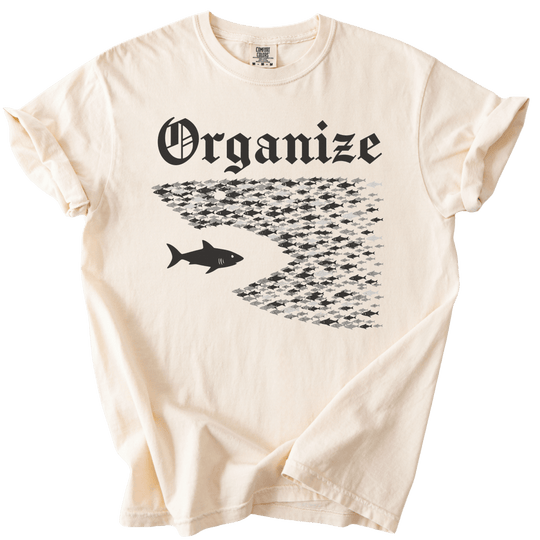 Organize Shark Tee - The Rogue Petal Co. - T-Shirt