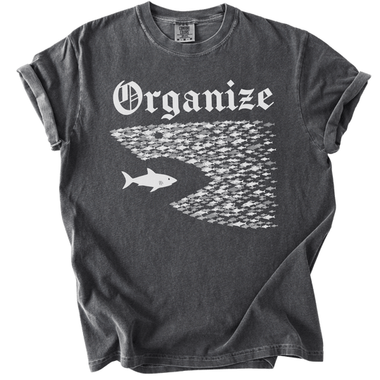 Organize Shark Tee - The Rogue Petal Co. - T-Shirt