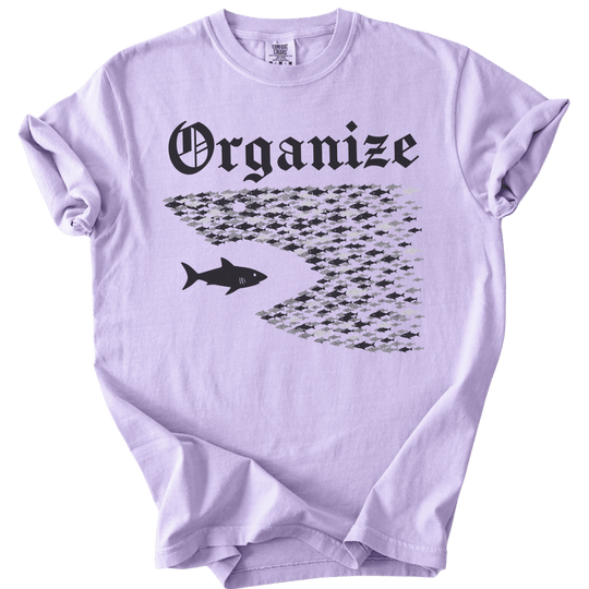 Organize Shark Tee - The Rogue Petal Co. - T-Shirt