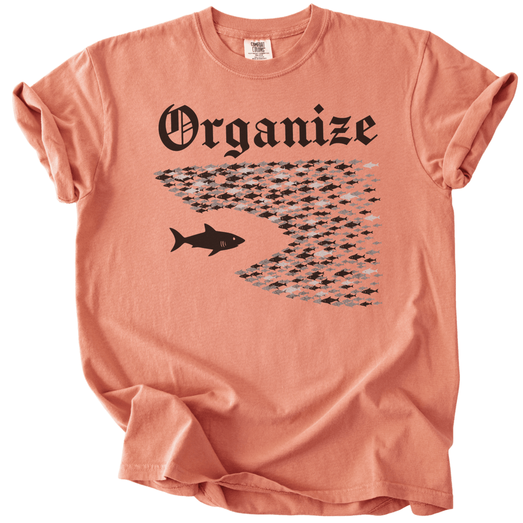 Organize Shark Tee - The Rogue Petal Co. - T-Shirt
