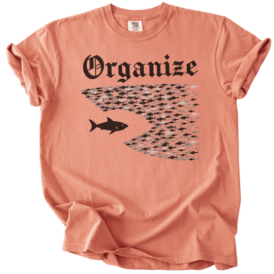 Organize Shark Tee - The Rogue Petal Co. - T-Shirt