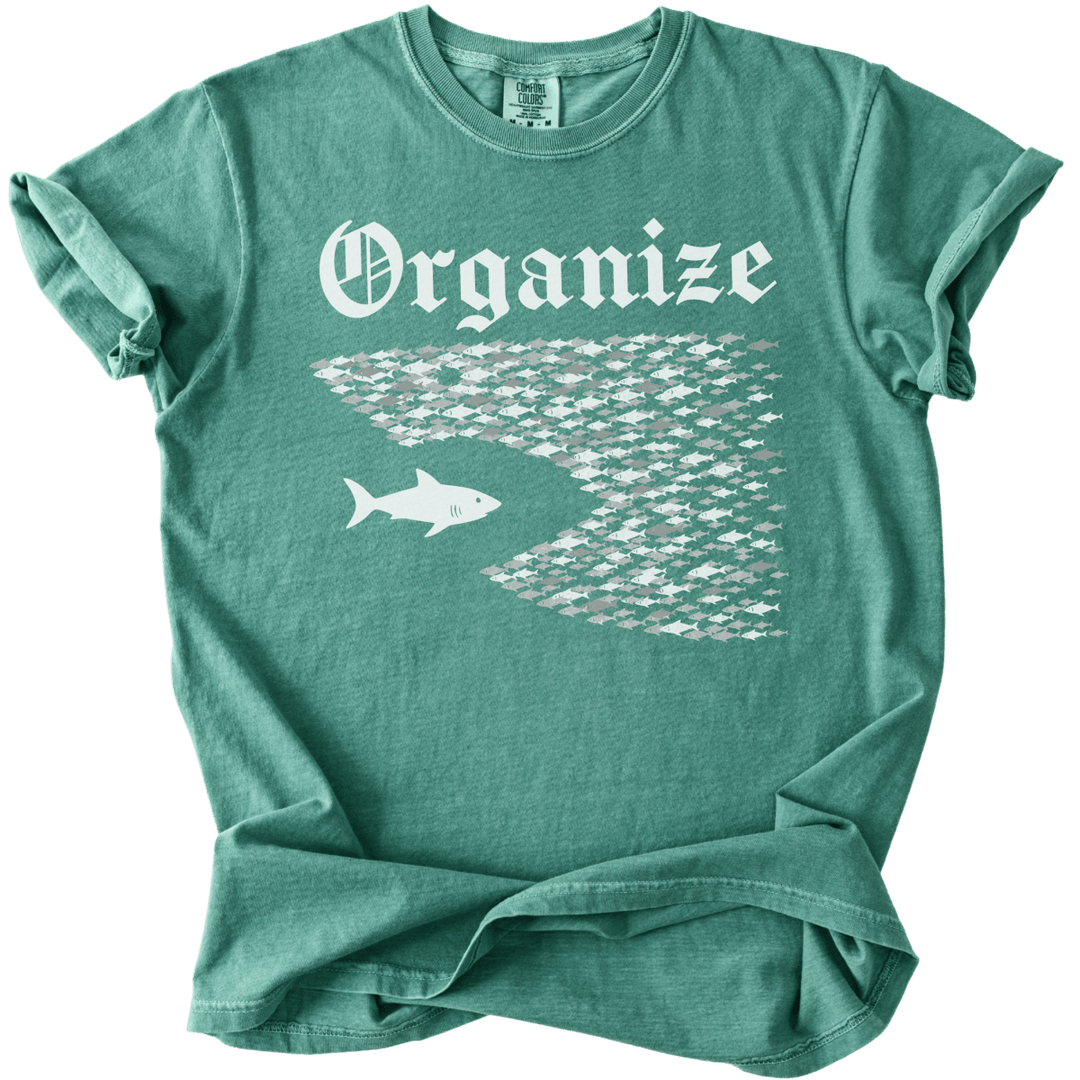 Organize Shark Tee - The Rogue Petal Co. - T-Shirt