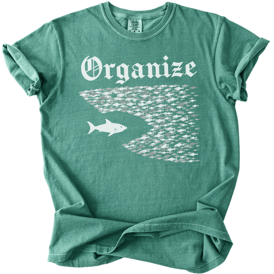 Organize Shark Tee - The Rogue Petal Co. - T-Shirt