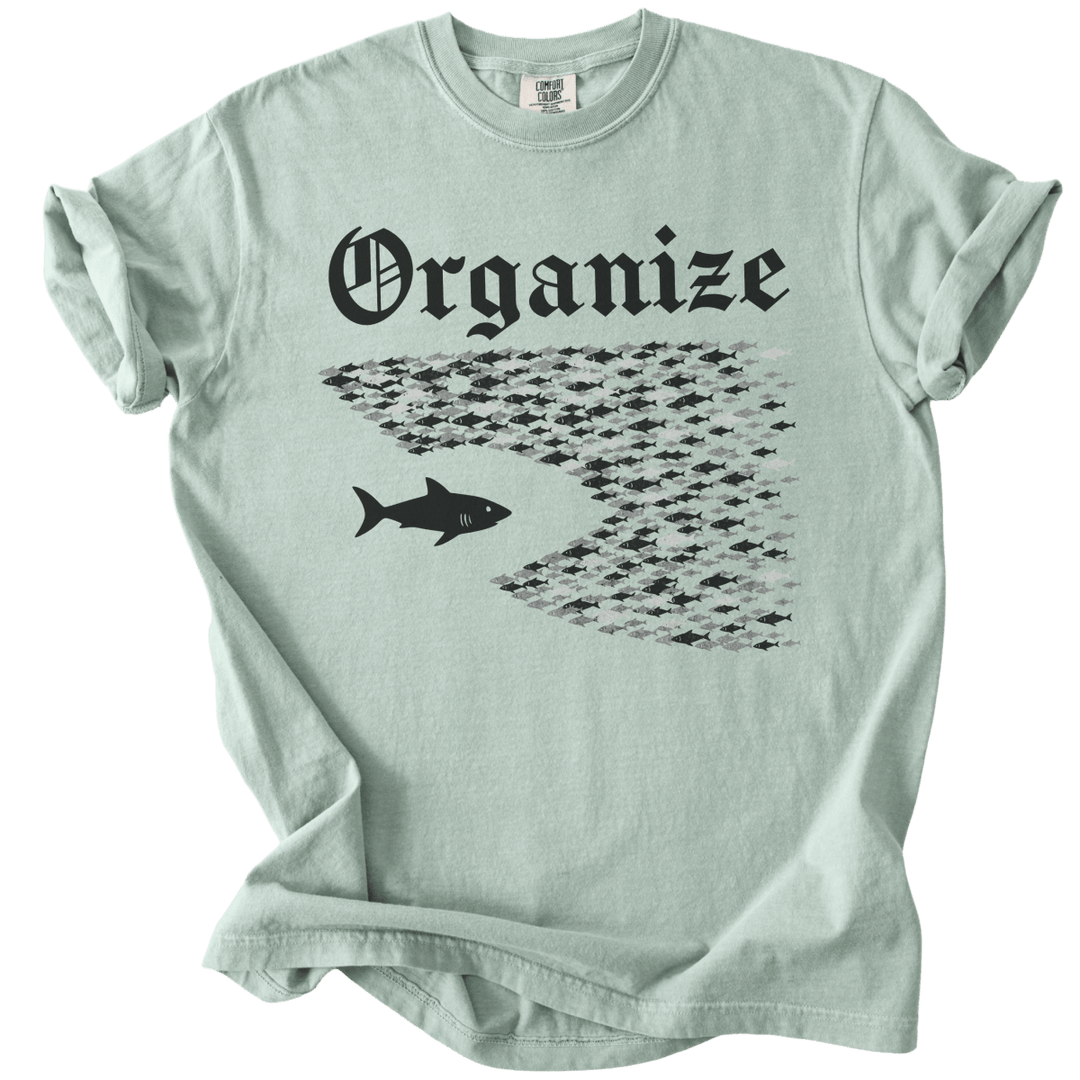 Organize Shark Tee - The Rogue Petal Co. - T-Shirt