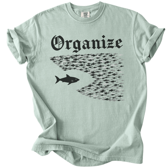 Organize Shark Tee - The Rogue Petal Co. - T-Shirt