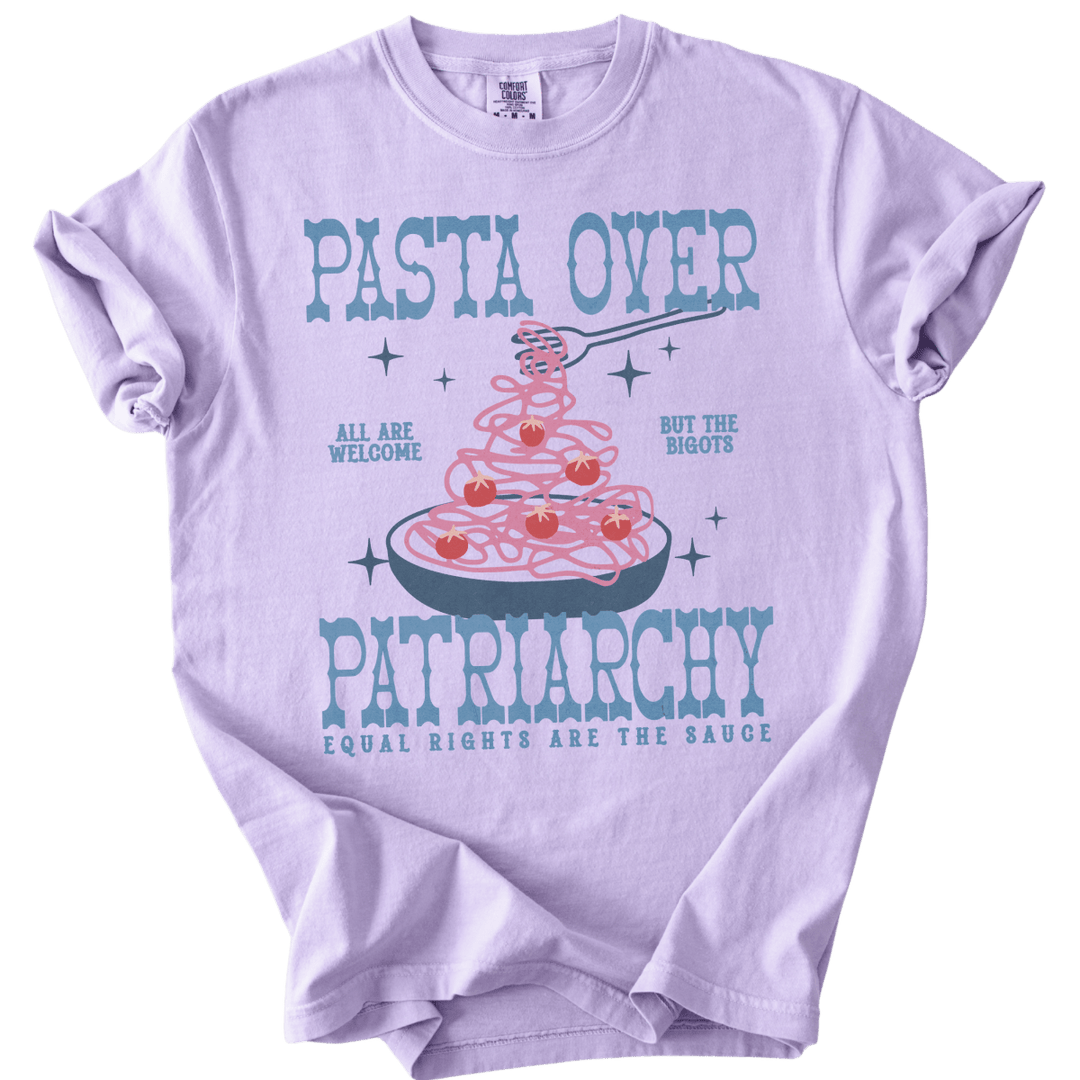 Pasta Over Patriarchy Tee - The Rogue Petal Co. - T-Shirt