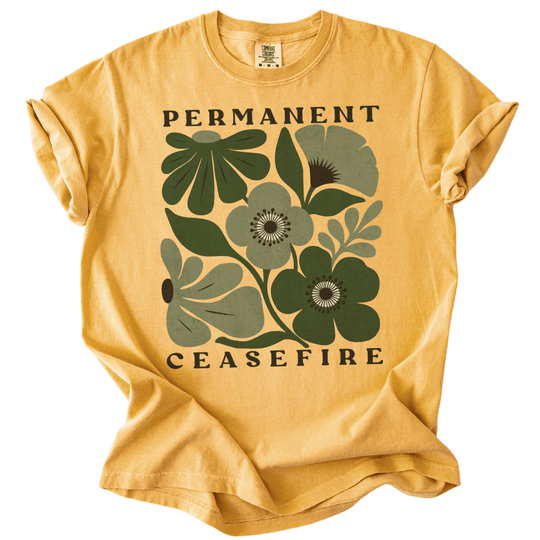 Permanent Ceasefire Tee - The Rogue Petal Co. -