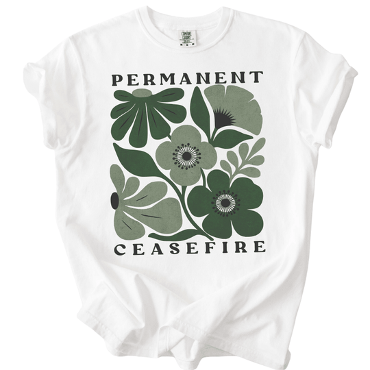 Permanent Ceasefire Tee - The Rogue Petal Co. -