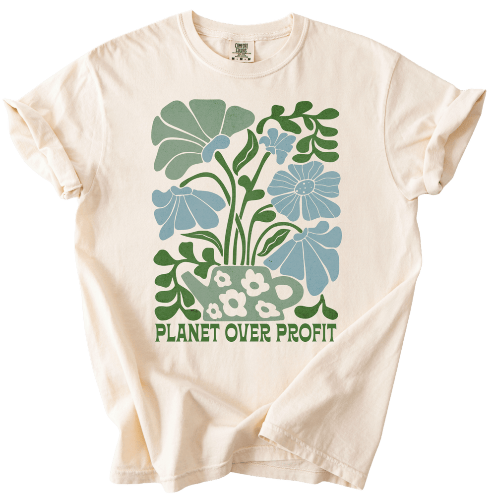 Planet Over Profits Boho Tee - The Rogue Petal Co. - T-Shirt