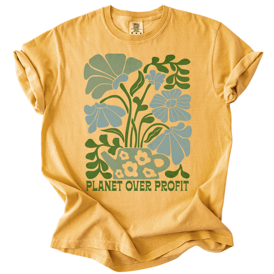 Planet Over Profits Boho Tee - The Rogue Petal Co. - T-Shirt