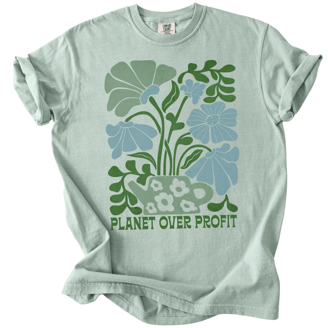 Planet Over Profits Boho Tee - The Rogue Petal Co. - T-Shirt