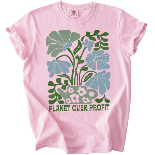 Planet Over Profits Boho Tee - The Rogue Petal Co. - T-Shirt
